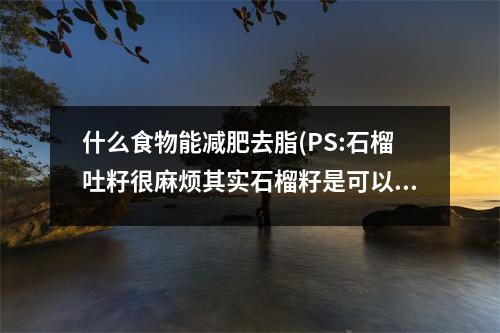 什么食物能减肥去脂(PS:石榴吐籽很麻烦其实石榴籽是可以吃的)