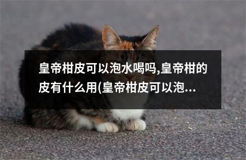 皇帝柑皮可以泡水喝吗,皇帝柑的皮有什么用(皇帝柑皮可以泡水喝吗)