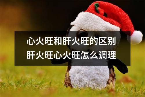 心火旺和肝火旺的区别 肝火旺心火旺怎么调理
