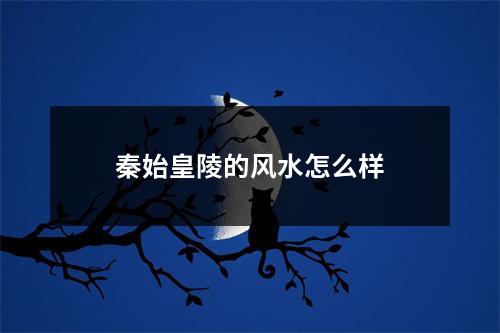 秦始皇陵的风水怎么样